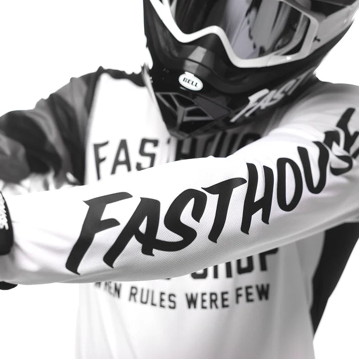 Fasthouse Carbon Jersey - Black-White