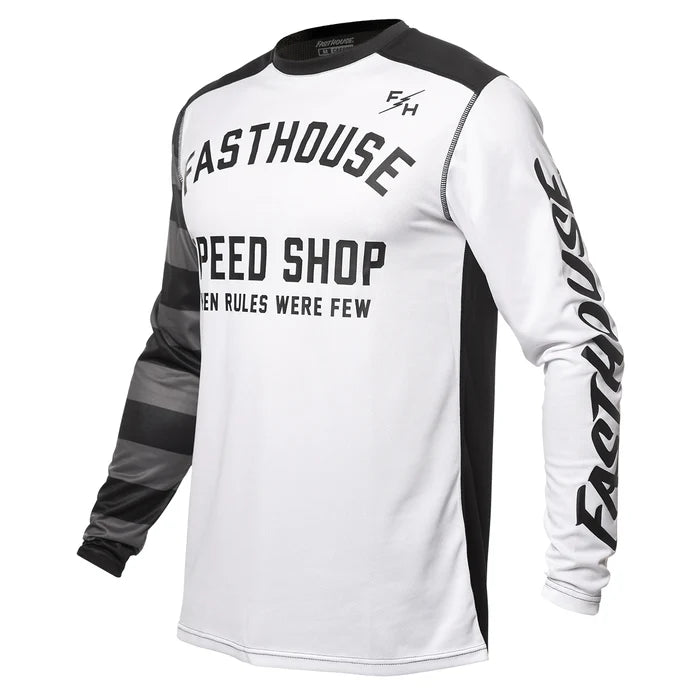 Fasthouse Carbon Jersey - Black-White
