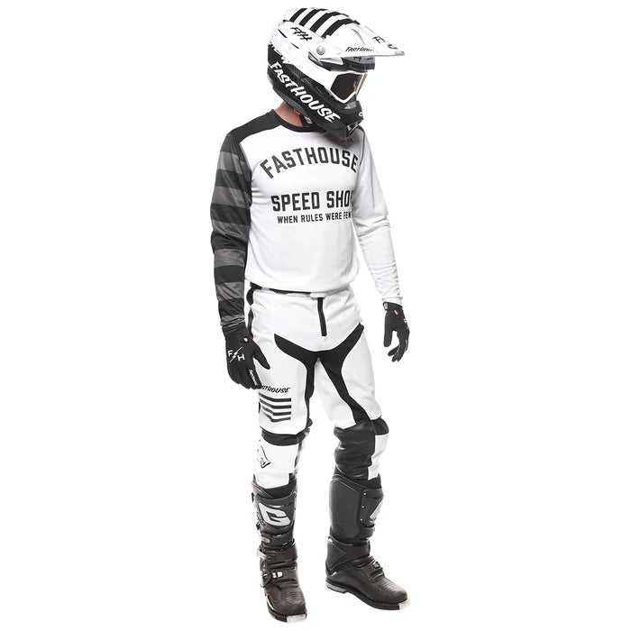Fasthouse Carbon Jersey - Black-White