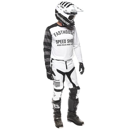 Fasthouse Carbon Jersey - Black-White