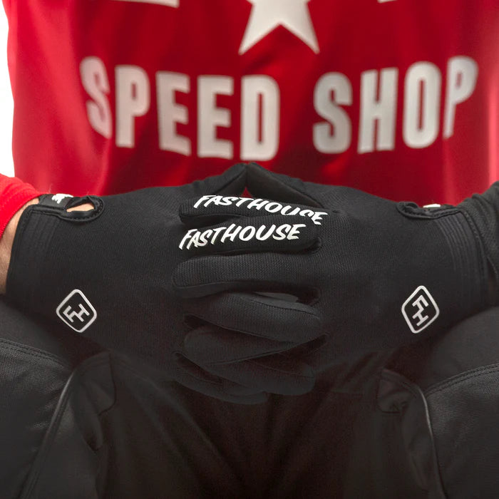 Fasthouse Carbon Glove - Youth - Black