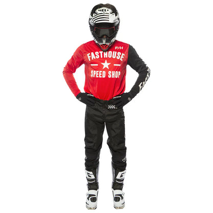 Fasthouse Carbon Jersey - Red