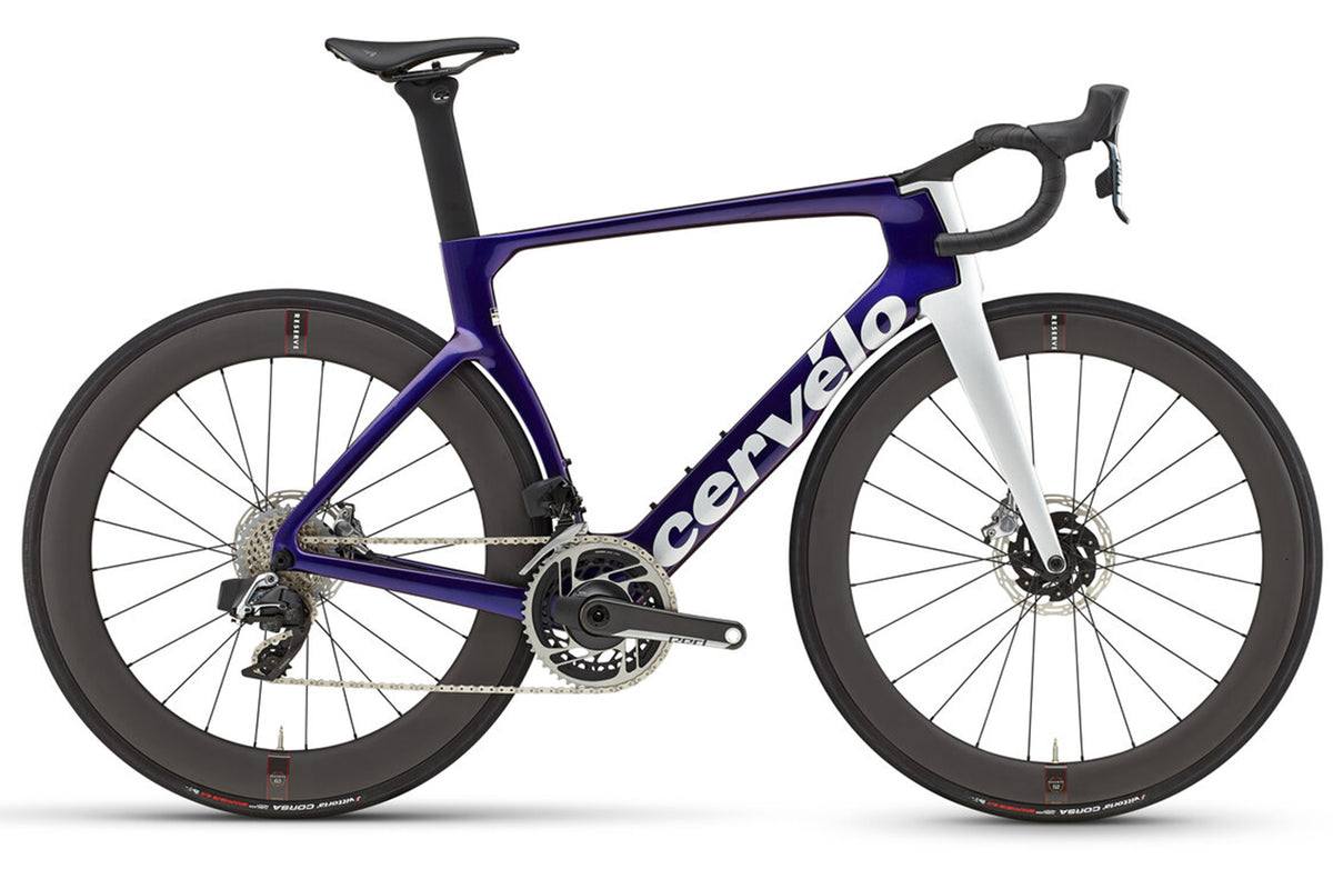 Cervelo S5 Disc Red eTap AXS 700c - Sapphire and Ice