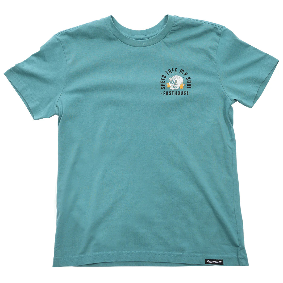 Fasthouse Charmed Tee - Womens - Blue Spruce