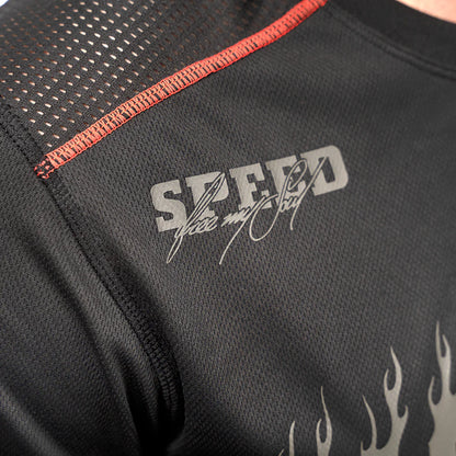 Fasthouse Burn Free Classic Long Sleeve MTB Jersey - Black