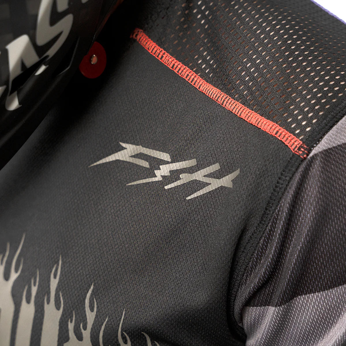 Fasthouse Burn Free Classic Long Sleeve MTB Jersey - Black