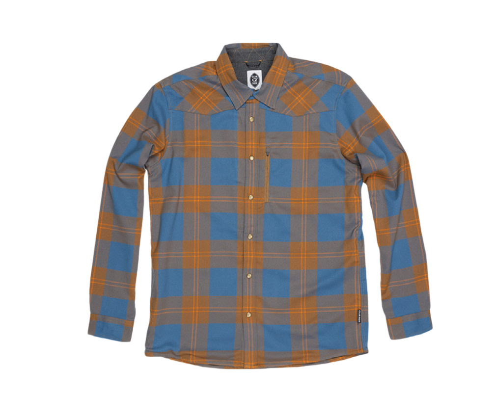 Club Ride Griffin Lined Flannel Shirt - Rubber