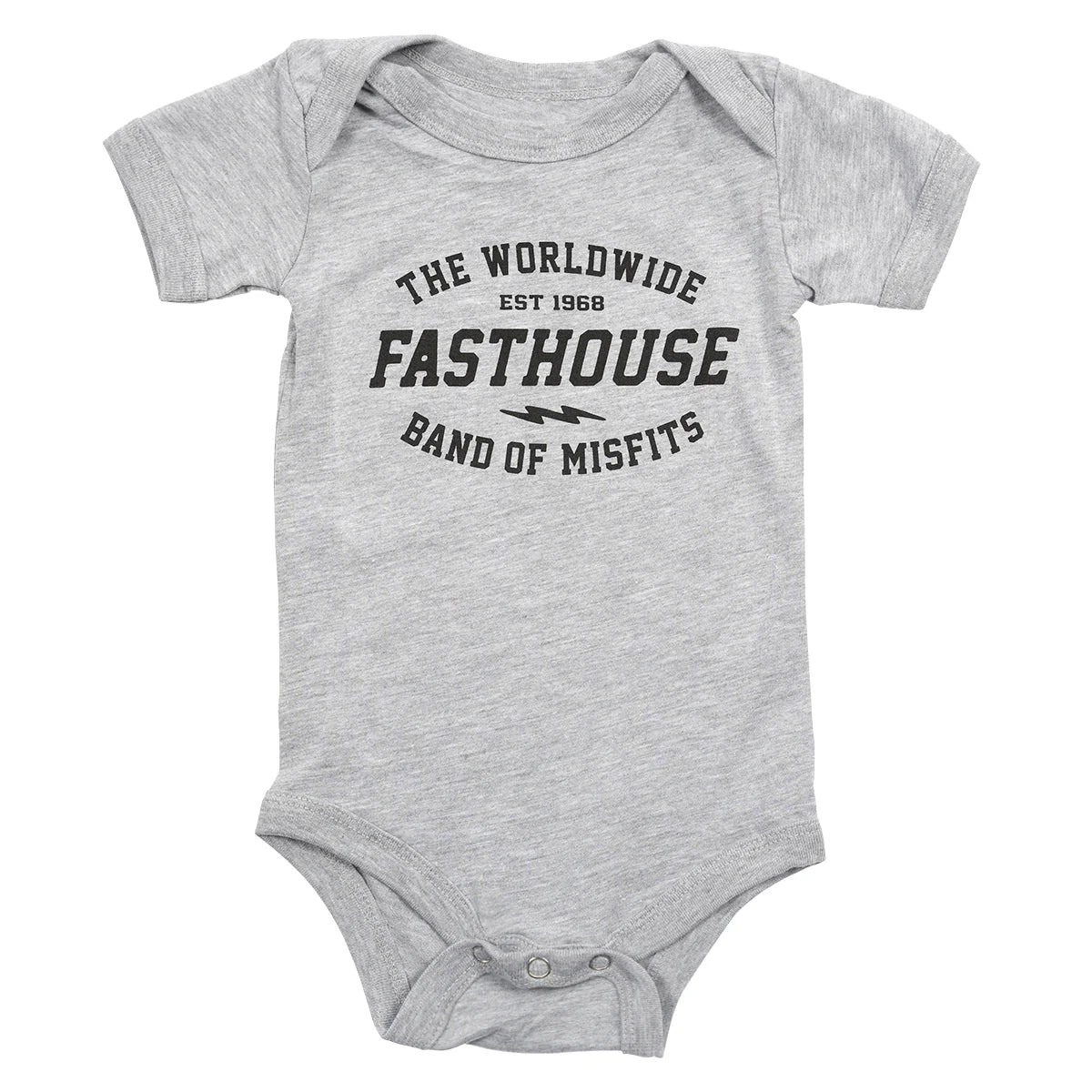 Fasthouse Coalition Infant Onesie - Athletic Heather