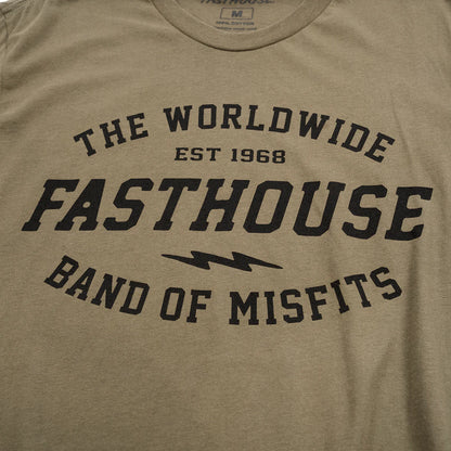 Fasthouse Coalition Tee - Youth - Military Green