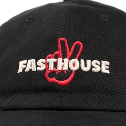 Fasthouse Coast 2 Coast Dad Hat - Black