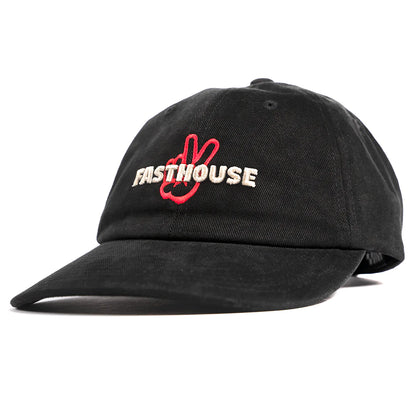Fasthouse Coast 2 Coast Dad Hat - Black