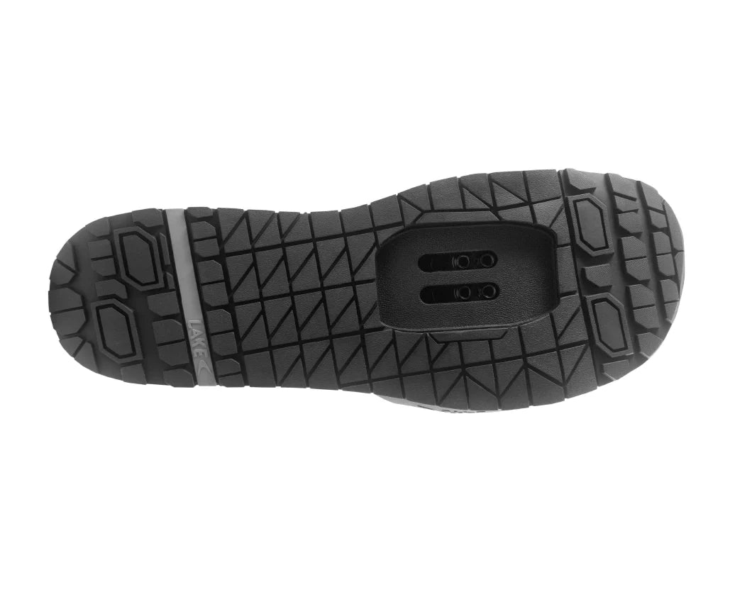 Lake MX201 MTB Shoe - Gray-Black