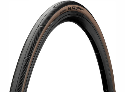 Continental Ultra Sport III 700c Folding Road Tire - Black-Brown
