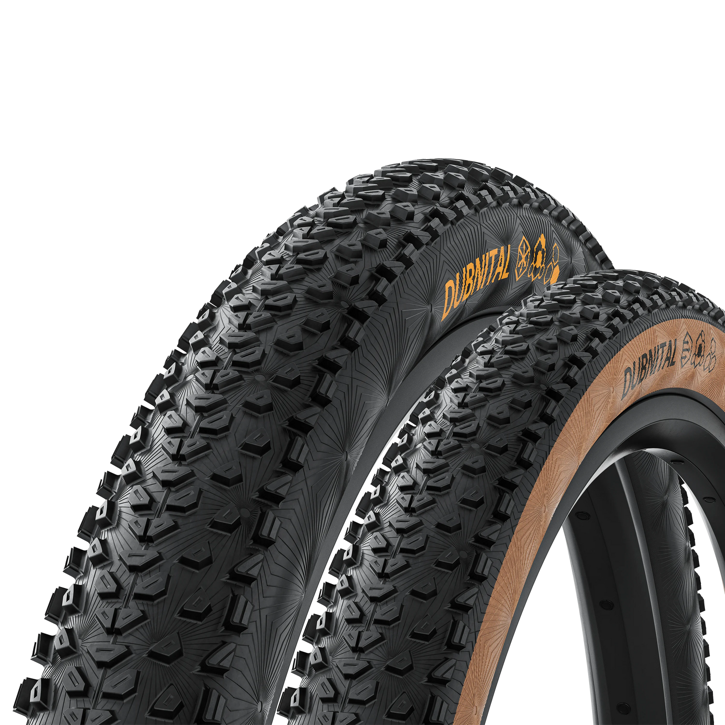 Continental Dubnital Race Rapid 29" Folding MTB Tire - Black-Transparent