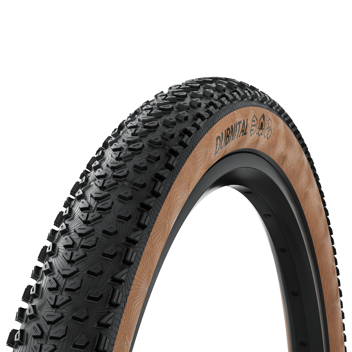 Continental Dubnital Race Rapid 29" Folding MTB Tire - Black-Transparent