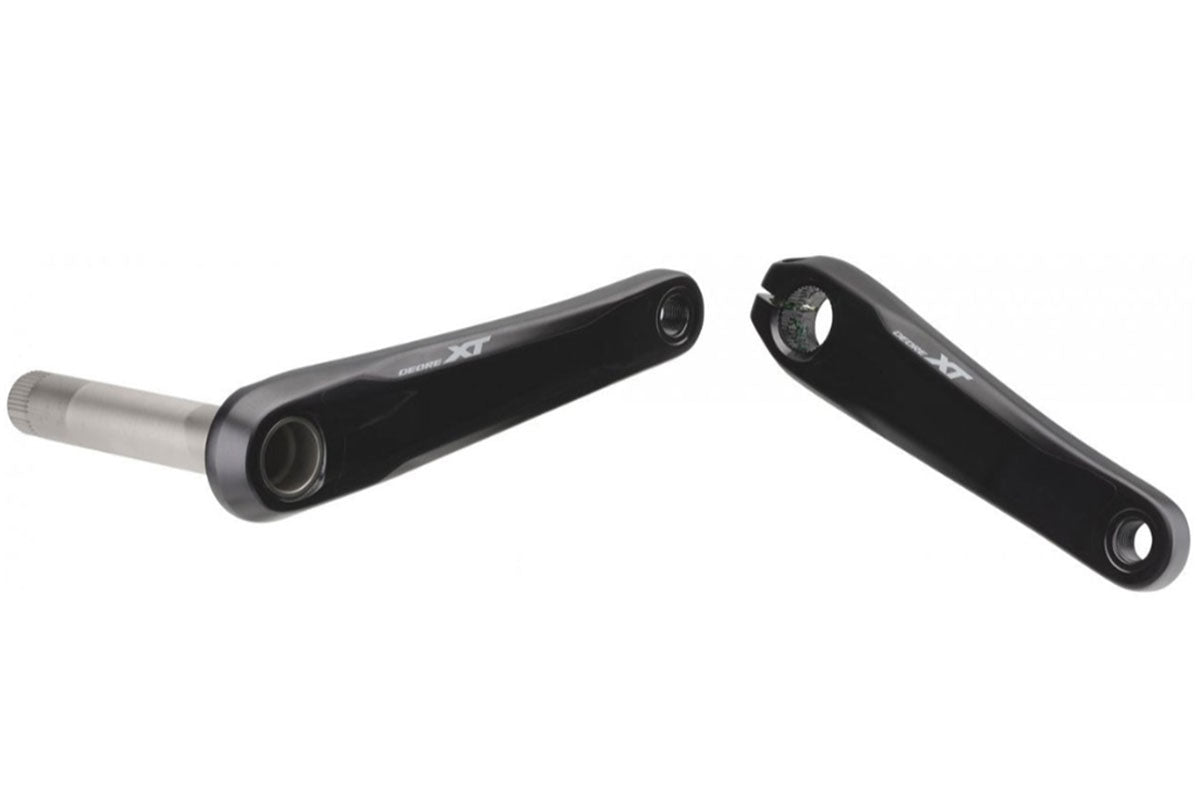 Shimano XT M8100-1 12 Spd Crank Arms - Gray
