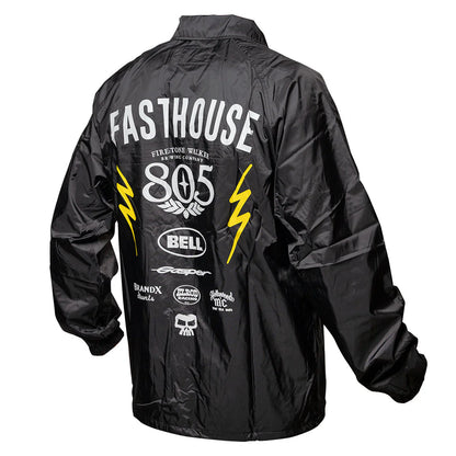 Fasthouse Team Coach Jacket - Youth - Black
