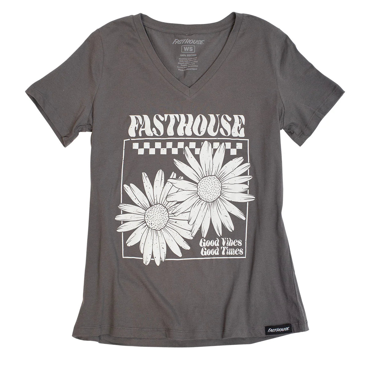Fasthouse Daydreamer Tee - Womens - Asphalt