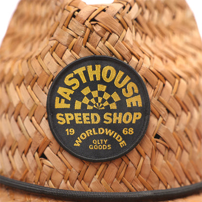 Fasthouse Deco Straw Hat - Youth - Dark Natural