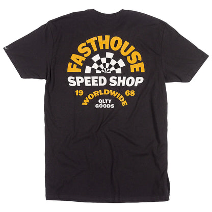 Fasthouse Deco Tee - Black