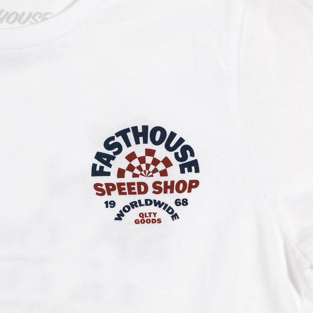 Fasthouse Deco Tee - Youth - White