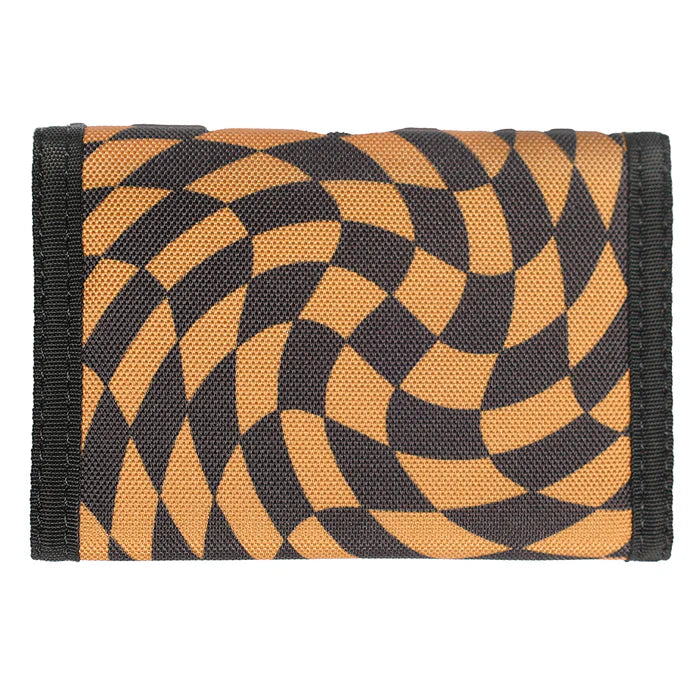 Fasthouse Distortion Tri-Fold Wallet - Vintage Gold