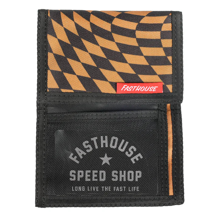 Fasthouse Distortion Tri-Fold Wallet - Vintage Gold