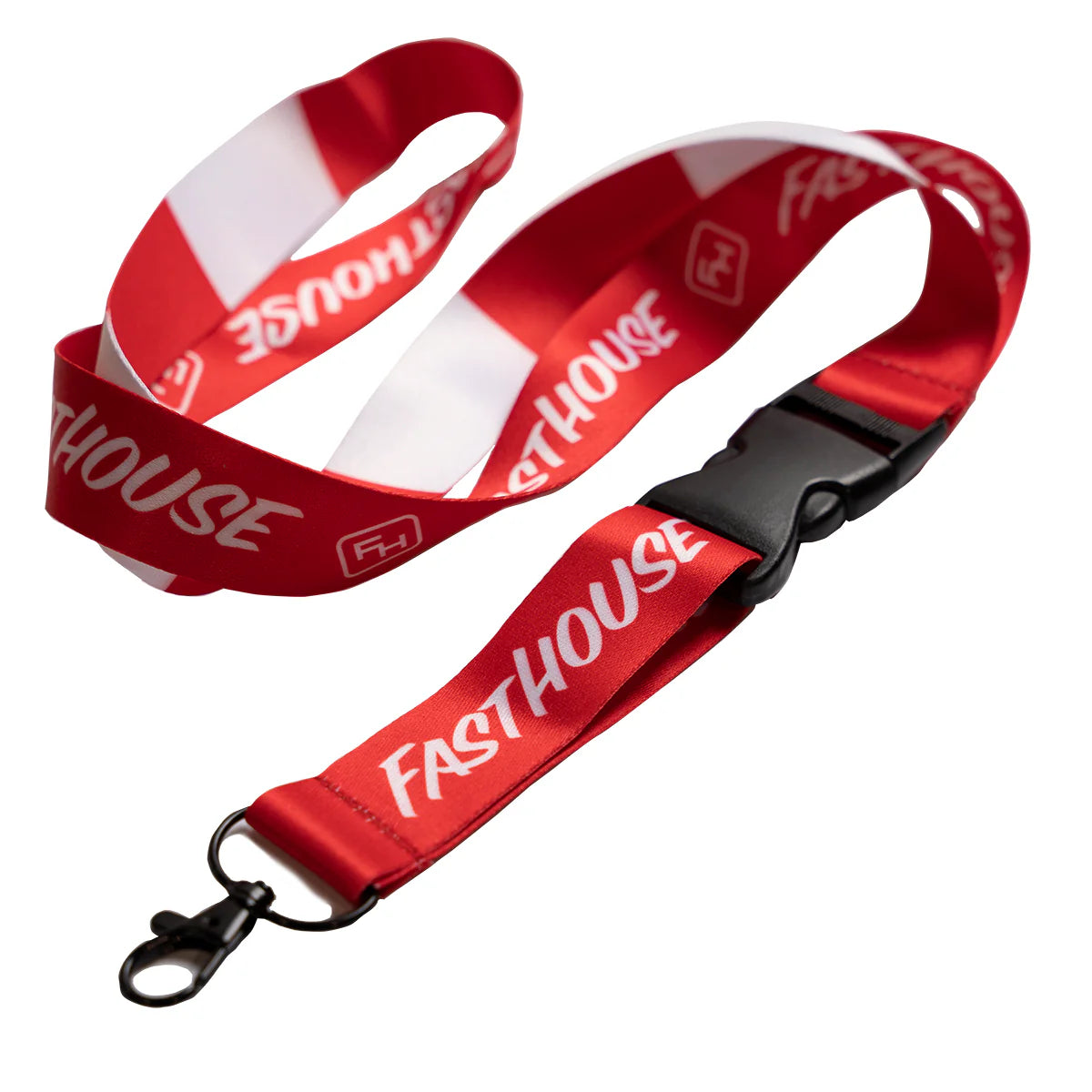 Fasthouse Division Lanyard - Red