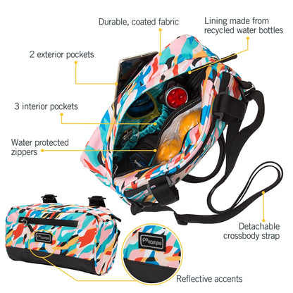 Po Campo Domino Handlebar Bag - Waves