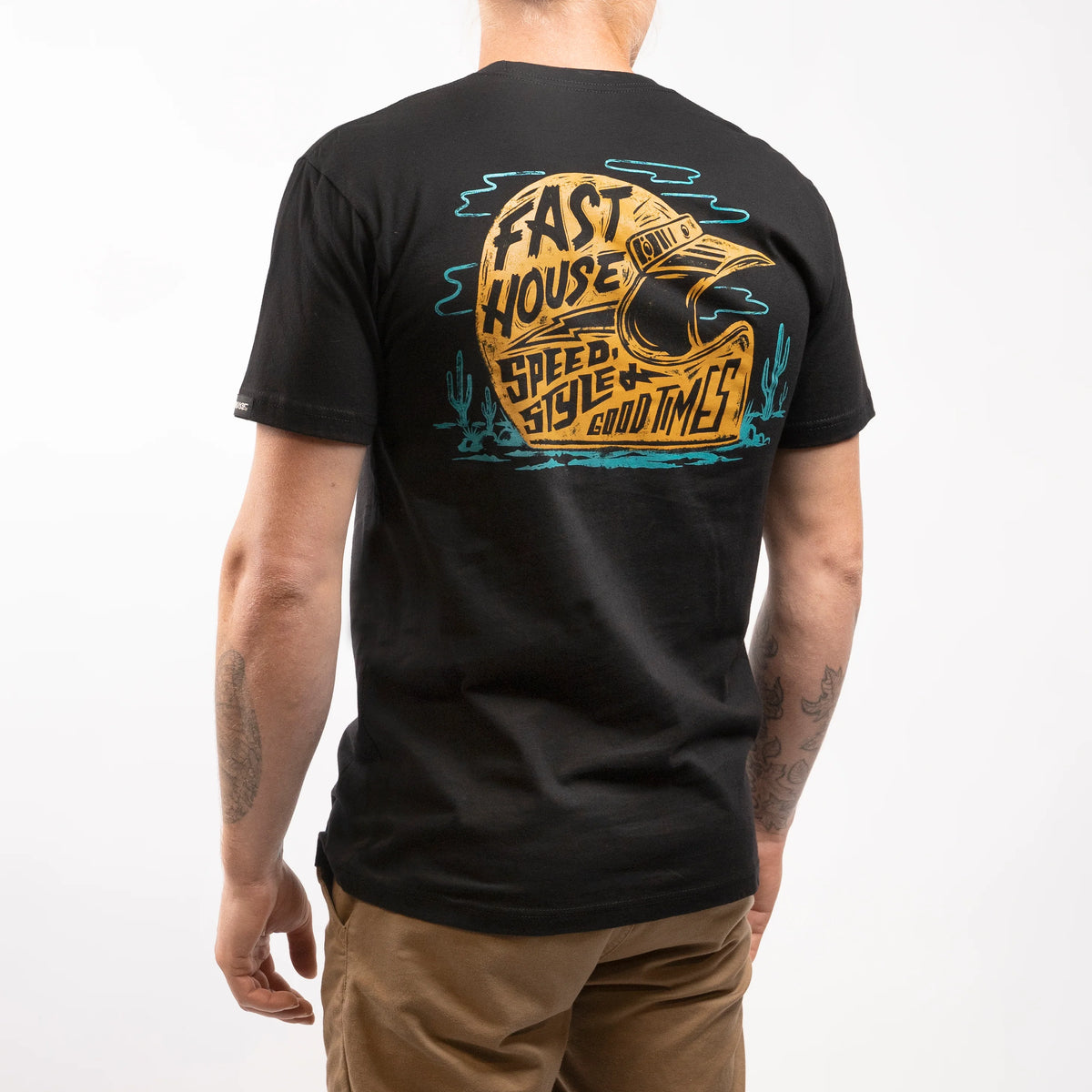 Fasthouse Dust Devil Tee - Black