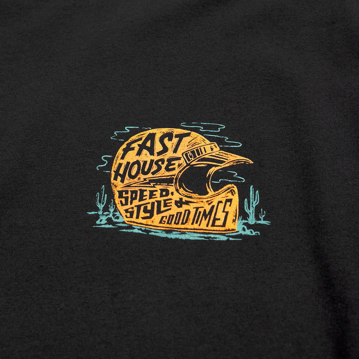 Fasthouse Dust Devil Tee - Black