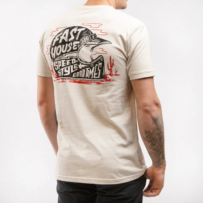 Fasthouse Dust Devil Tee - Sand