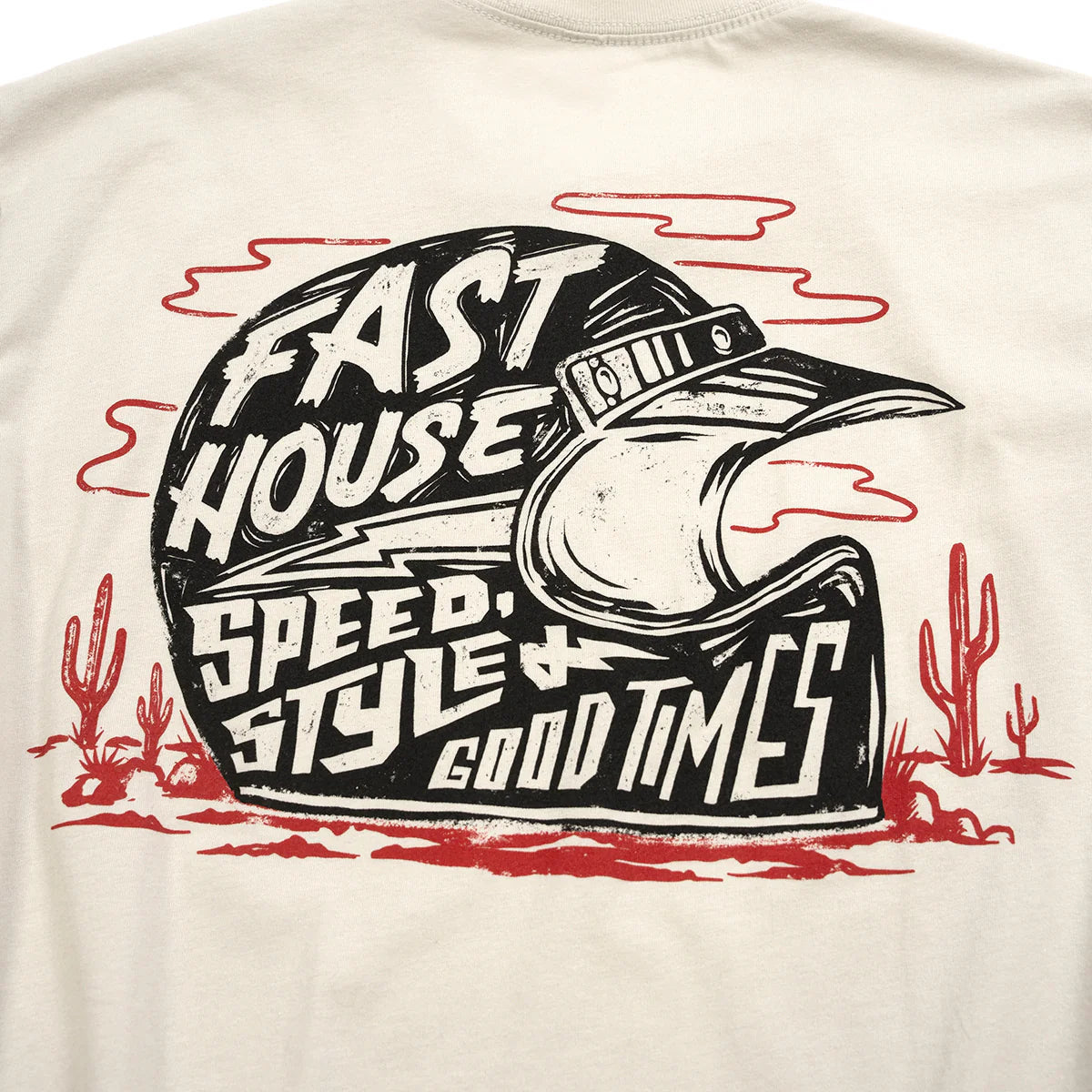 Fasthouse Dust Devil Tee - Sand