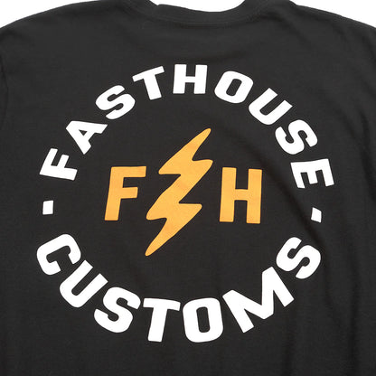 Fasthouse Easy Rider Long Sleeve Tee - Youth - Black