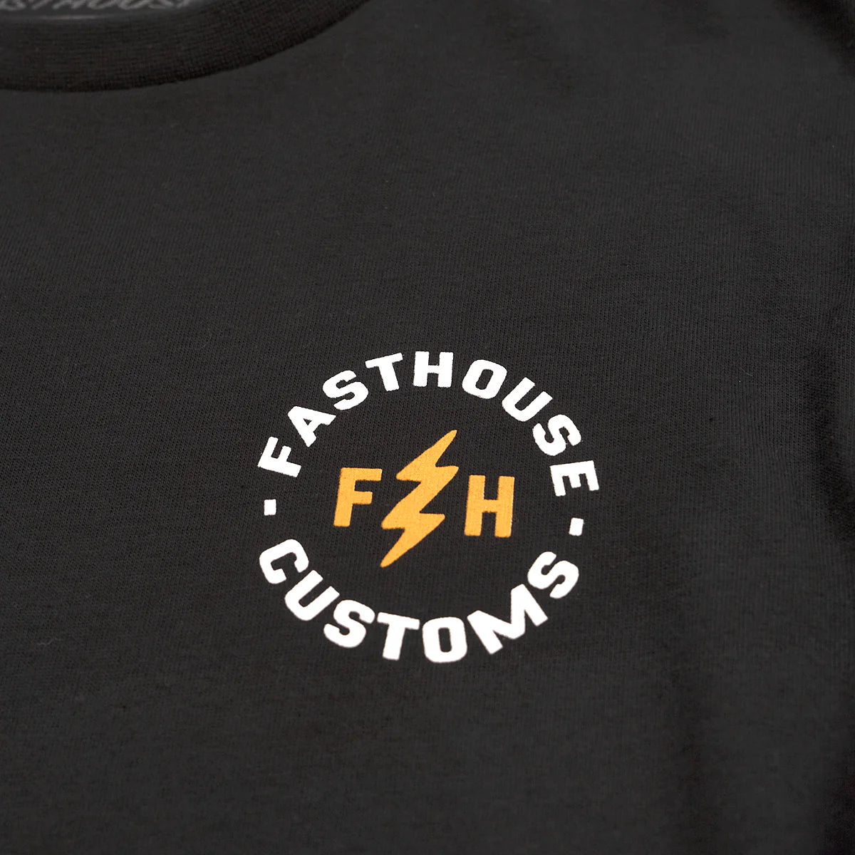 Fasthouse Easy Rider Long Sleeve Tee - Youth - Black