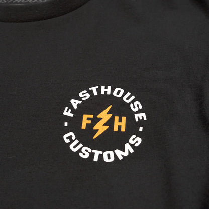 Fasthouse Easy Rider Long Sleeve Tee - Youth - Black