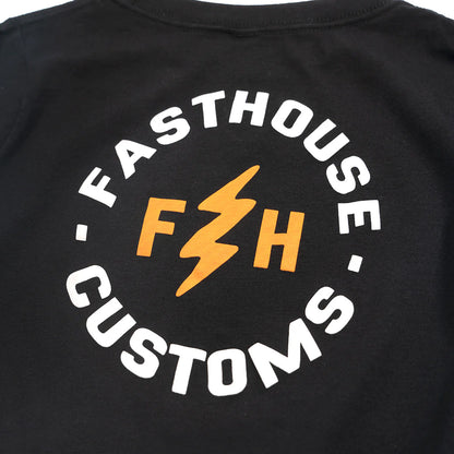 Fasthouse Easy Rider Long Sleeve Tee - Toddler - Black
