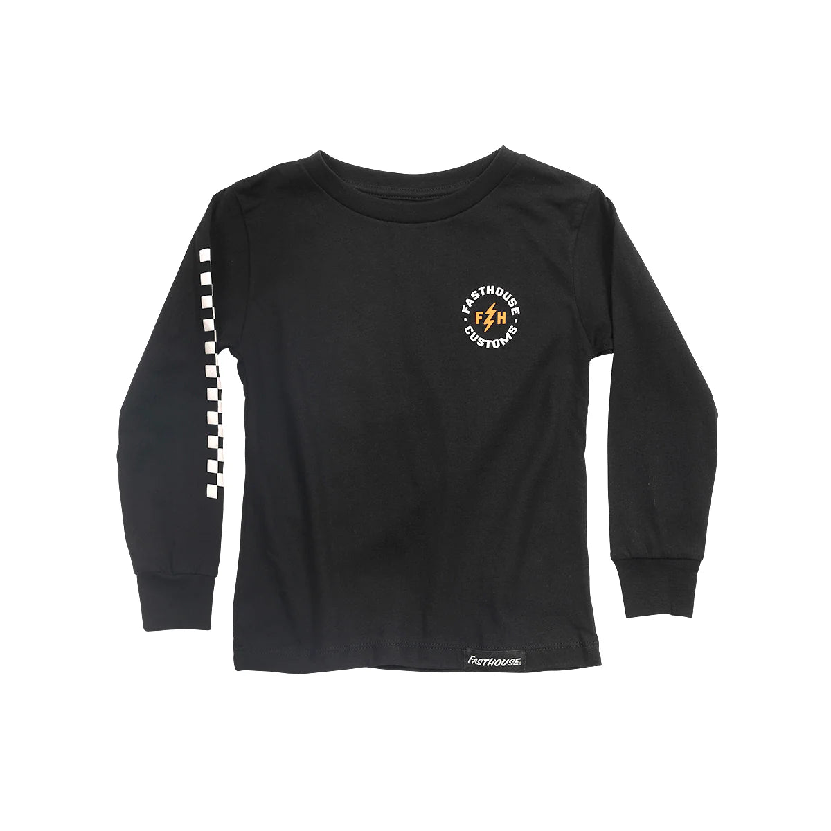 Fasthouse Easy Rider Long Sleeve Tee - Toddler - Black