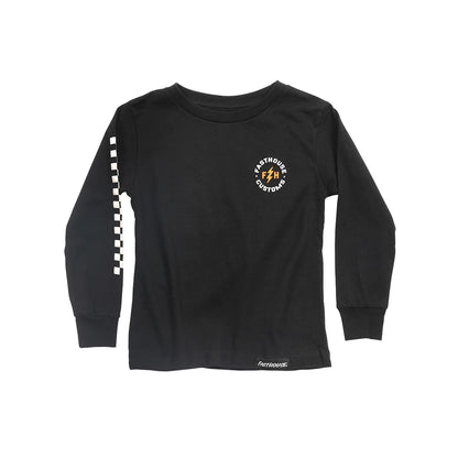 Fasthouse Easy Rider Long Sleeve Tee - Toddler - Black