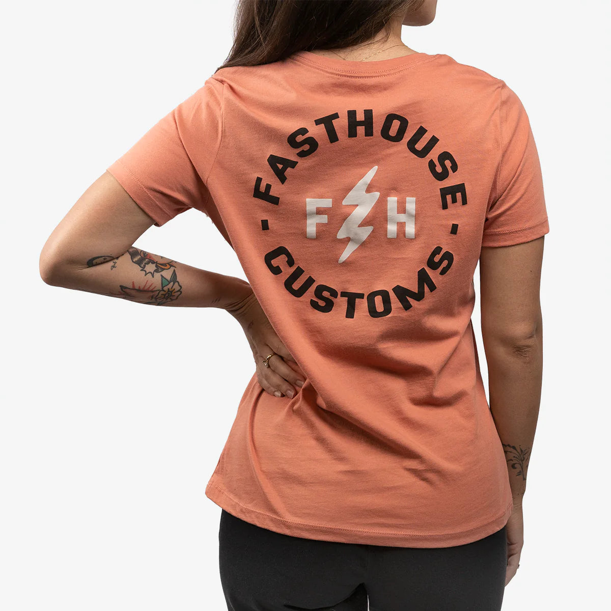 Fasthouse Easy Rider Tee - Womens - Terracotta