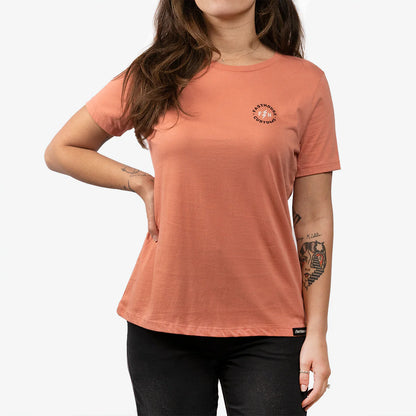 Fasthouse Easy Rider Tee - Womens - Terracotta
