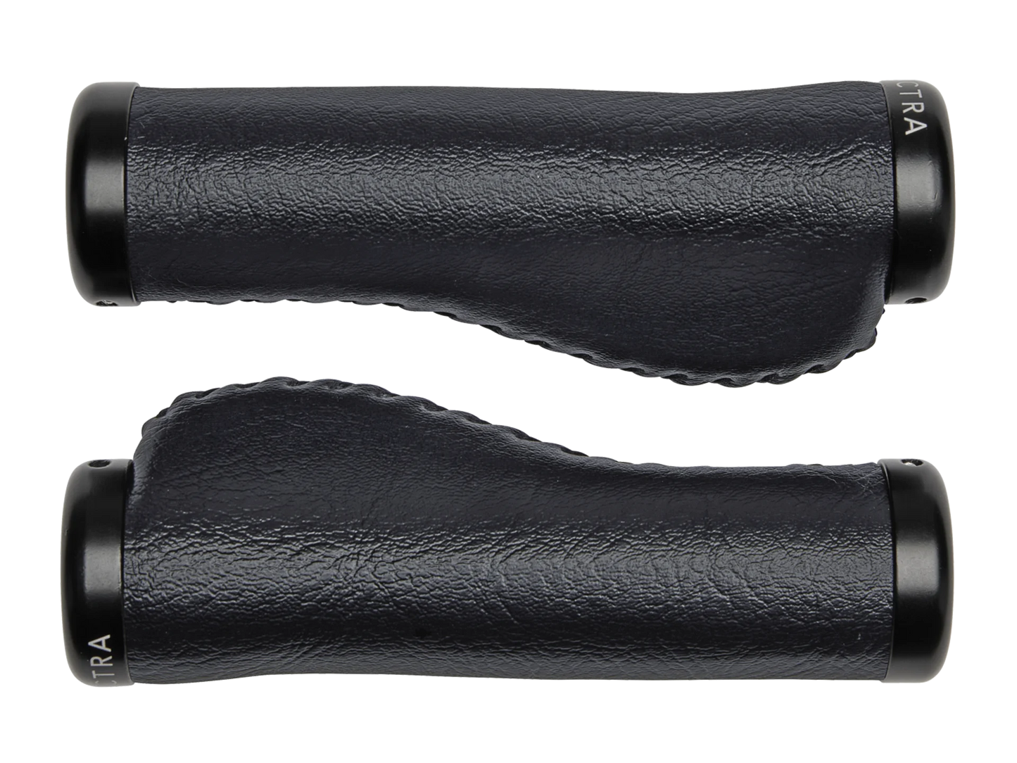 Electra Classic Faux Leather Ergo Grip Set - Black