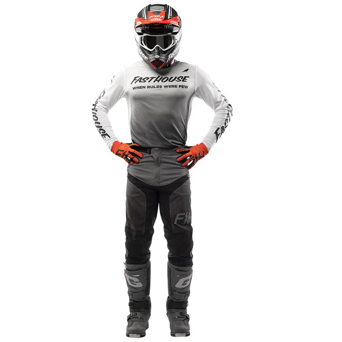 Fasthouse Elrod Nocturne Jersey - White-Gray
