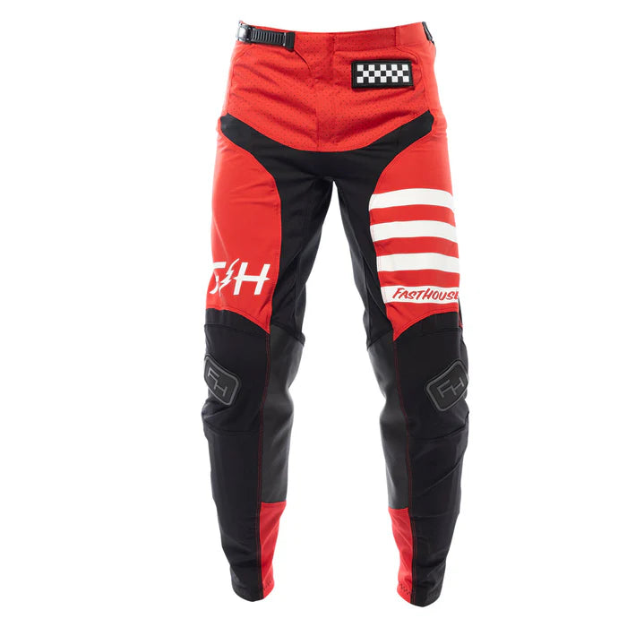 Fasthouse Elrod Pant - Red-Black