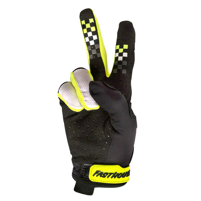 Fasthouse Elrod Astre Glove - Youth - Black-White