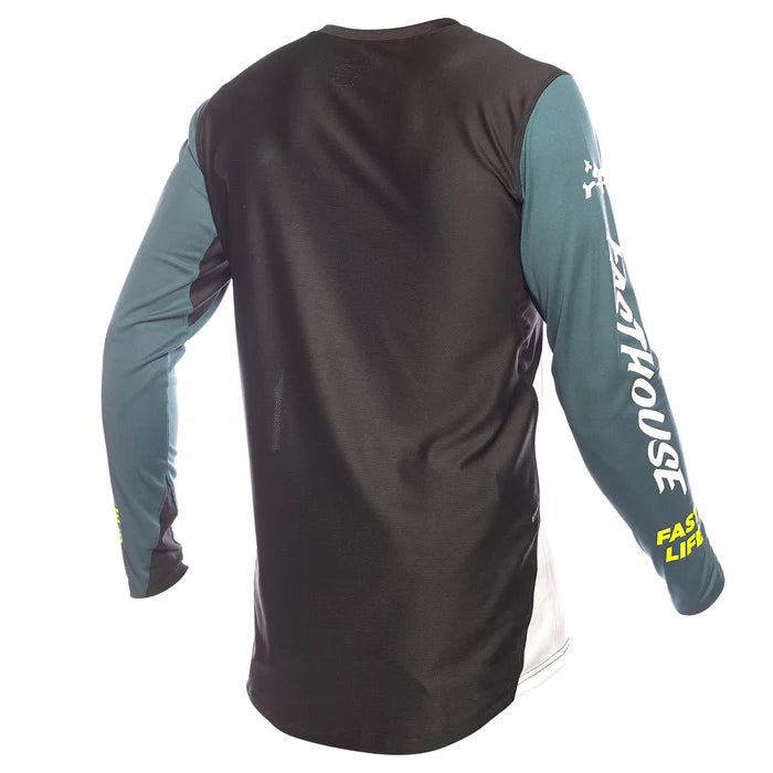 Fasthouse Elrod Evoke Jersey - Indigo-White
