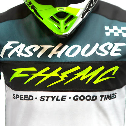 Fasthouse Elrod Evoke Jersey - Indigo-White
