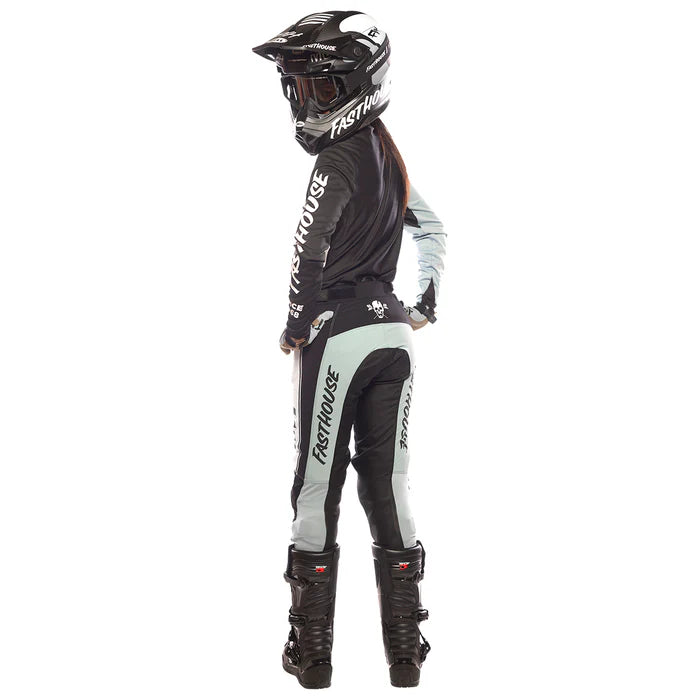 Fasthouse Elrod Evoke Pant - Womens - White-Black