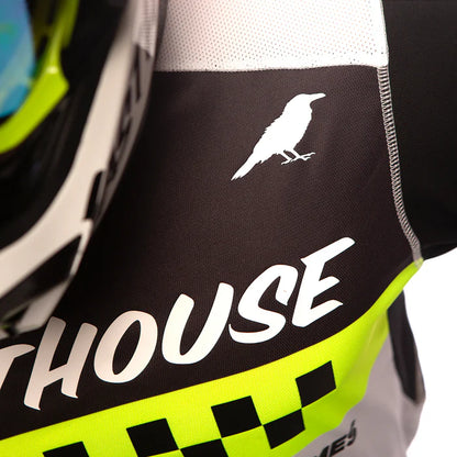 Fasthouse Elrod Jersey - Black-High Viz