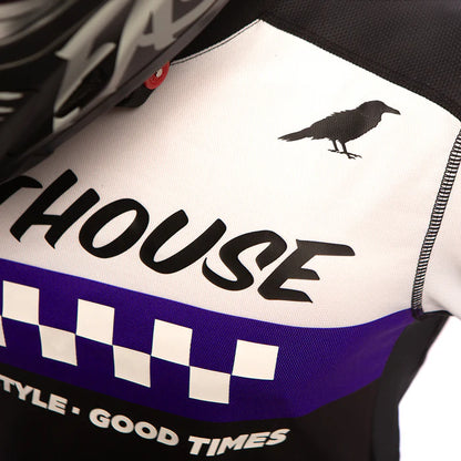 Fasthouse Elrod Jersey - White-Purple